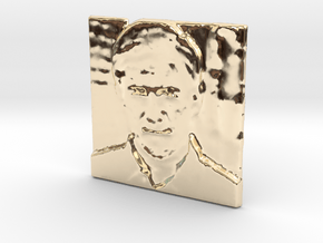 Actor James R. Henry in 14k Gold Plated Brass