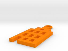 Amsterdam Canal House Basic Pendant in Orange Processed Versatile Plastic