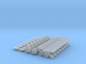 1/64 7200 Series Row Units, 8 pack, No-till in Tan Fine Detail Plastic
