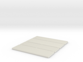 Corrugated Sheet Die - 1:48 - V3 in White Natural Versatile Plastic