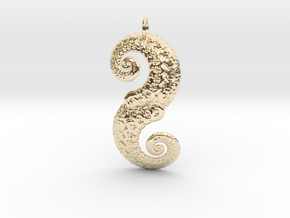 Double Spiral in 14K Yellow Gold