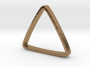 Ring Triangle US 8 in Natural Brass: 8 / 56.75