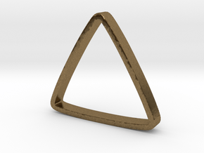 Ring Triangle US 8 in Natural Bronze: 8 / 56.75