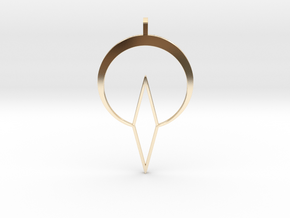 High Dome of Silence in 14K Yellow Gold