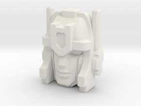 Metalhawk/Vector Prime Face in White Natural Versatile Plastic