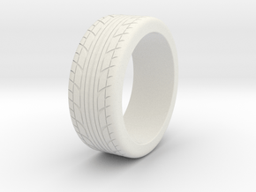 Tire ring 17.3mm request in White Natural Versatile Plastic