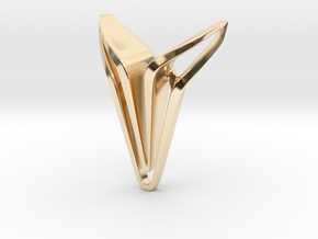 YOUNIVERSAL Edge, Pendant. in 14K Yellow Gold