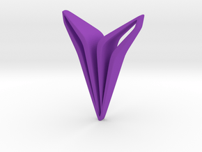 YOUNIQ Edge, Soft Pendant in Purple Processed Versatile Plastic