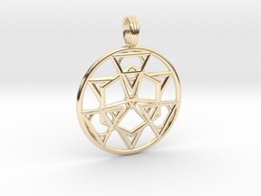 HOLY SYMMETRY in 14K Yellow Gold