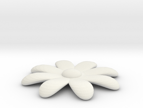 Daisy in White Natural Versatile Plastic