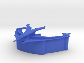 Son'a Command - Battlecruiser in Blue Processed Versatile Plastic
