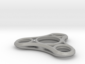 Tri Lobe Fidget Spinner - Micro Mini in Aluminum