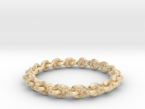 Ocean Breeze Bracelet in 14k Gold Plated Brass