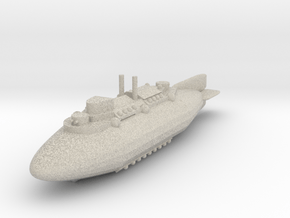 Airship Battlecruiser in Natural Sandstone