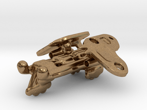 The formidable Space-Locust! in Natural Brass