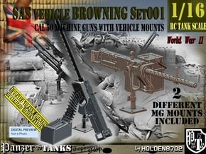 1/16 Browning cal 50 M2 set001 in Tan Fine Detail Plastic