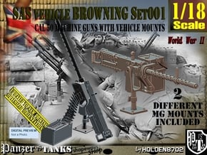 1/18 Browning cal 50 M2 set001 in Tan Fine Detail Plastic