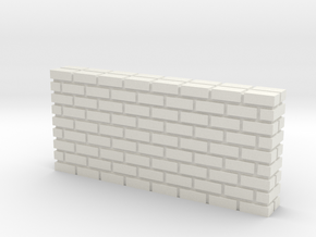 Waffle House Brick Divider HO 87:1 Scale in White Natural Versatile Plastic