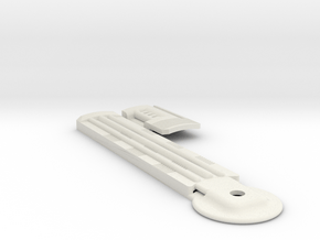 Switch Cover - NWL Deluxe V1 in White Natural Versatile Plastic