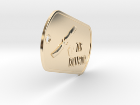 BF4 Tag Collector in 14k Gold Plated Brass