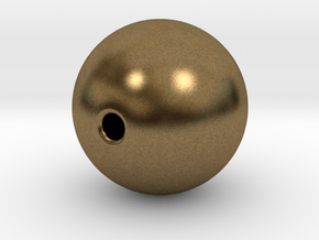 Ball 10mm Bead in Natural Bronze