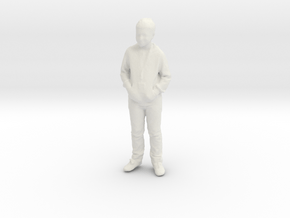 Printle C Kid 030 - 1/32 - wob in White Natural Versatile Plastic