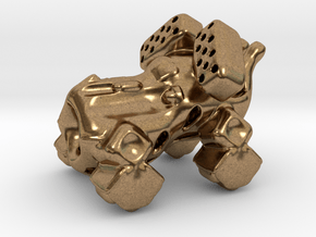 The intrepid cannon space-crawler! in Natural Brass