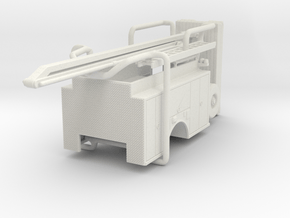 1/87 ALF SQURT body compartment doors #2 in White Natural Versatile Plastic