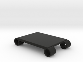 Steadicam M-1 Monitor Rails Accessory Plate - 75mm in Black Natural Versatile Plastic