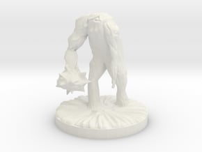 Flesh Golem in White Natural Versatile Plastic