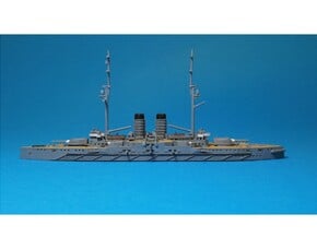 IJN Battleship Katori 1905 1/1250  in Tan Fine Detail Plastic