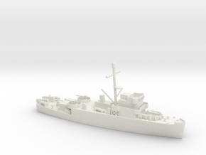 1/285 Scale USS AM-136 Admirable in White Natural Versatile Plastic