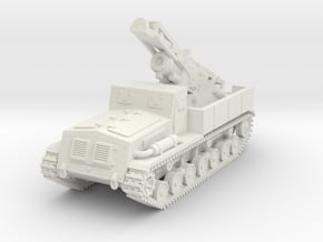 1/87 (HO) Type 4 Ha-To heavy mortar in White Natural Versatile Plastic