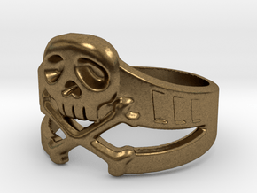 Space Captain Harlock | Ring Size 10.5 in Natural Bronze