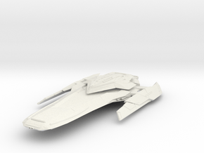 Federation Pike Class  StrikeCruiser in White Natural Versatile Plastic