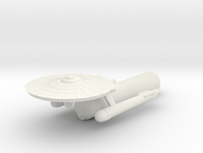 3125 Scale Federation Tug with a Starliner Pod WEM in White Natural Versatile Plastic