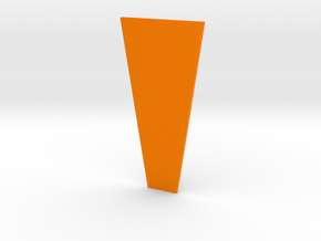 ABR Truss Rod Cover Backing in Orange Processed Versatile Plastic