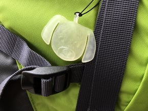Bag accessory 1 in Tan Fine Detail Plastic