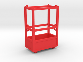 1-50 Man Basket 2P in Red Processed Versatile Plastic