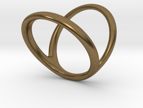 ring for Jessica ring-finger in Natural Bronze