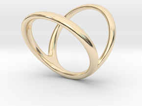 ring for Jessica ring-finger in 14K Yellow Gold