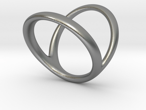 ring for Jessica pinkie-finger in Natural Silver