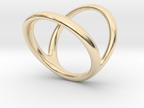 ring for Jessica pinkie-finger in 14K Yellow Gold