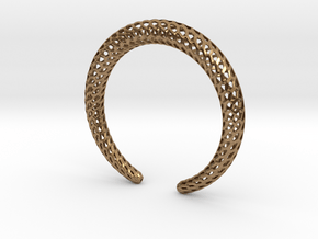 DRAGON Strutura, Bracelet. in Natural Brass: Medium