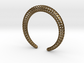 DRAGON Strutura, Bracelet. in Natural Bronze: Medium