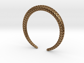 DRAGON Solid, Bracelet. Pure, Strong. in Natural Brass: Medium
