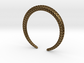 DRAGON Solid, Bracelet. Pure, Strong. in Natural Bronze: Medium