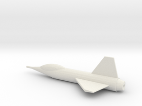 Parasite Fighter 144:1 Scale in White Natural Versatile Plastic