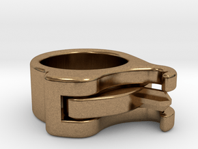 Uncapped Ring in Natural Brass (Interlocking Parts)