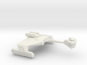 3788 Scale Klingon D5S Scout Cruiser WEM in White Natural Versatile Plastic